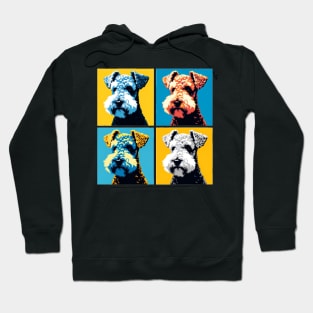 Kerry Blue Terrier Pop Art - Dog Lovers Hoodie